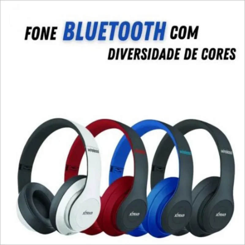 Fone De Ouvido P47 Sem Fio Bluetooth